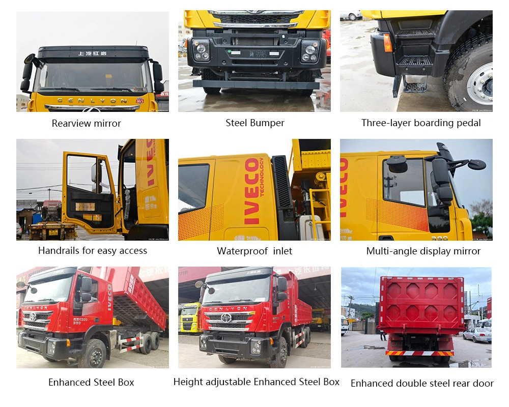 2023 New/Used Made in China Chinese Brand Best Sales Sinotruck Shacman Heavy Duty Dump Dumper Tipper Truck Vehicle Vehicles Low Cheap Price 6X4 8X4 Euro3/5