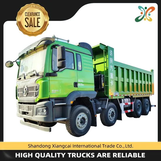 Used Shancman 8X4 Dump Truck 380/430HP 350