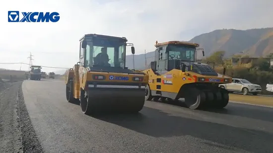 XCMG Factory Used Xd83 8 Ton Double Drum Vibratory Road Roller 