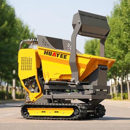 Competitive Price Mini Crawler Dumper with Folding Rops as Standard