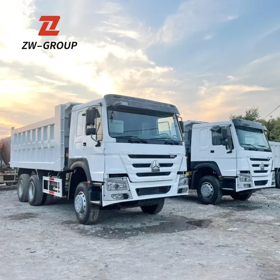 Used 400HP 12 Wheels 8X4 Sinotruck HOWO Dump Truck 6X4 Tipper Truck for Africa 