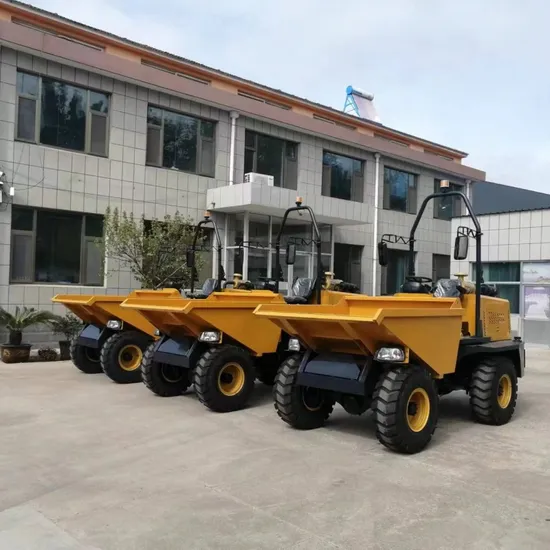 3/5/7/10ton CE EPA 4X4 Rear Tipping Hydraulic Articulated Heavy Duty All Terrain Mini Site Dumper for Underground/Quarry/Earthmoving/Tunnel 