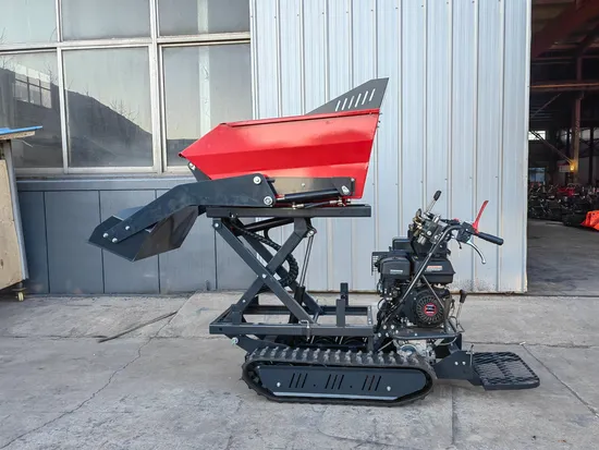 Factory Mini Dump Truck Gasoline Hand Push Truck Dumper 