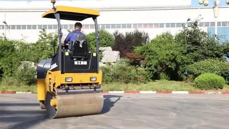 XCMG Facotry Used 3 Ton Mini Double Drum Road Asphalt Diesel Compactor Vibratory Tandem Roller Xmr303 